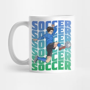 Soccer Player Boys Girls Youth Futbol Lover Gift Mug